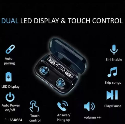 🎧 M10 Wireless Bluetooth Earbuds – Power Meets Portability!